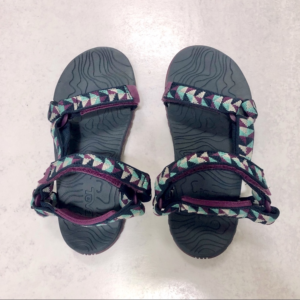 Teva Hurricane 3 Navy Sandals, Kids’ Size 1